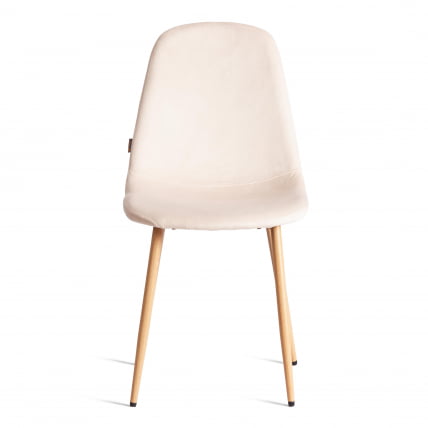 Стул БРЕЕЗЕ (мод. ДЖСC-58) Велюр/металл , 44 х 53 х 86 см, Cреамй (кремовый) ХЛР 5 / натуральный / BREEZE (mod. JSC-58) Creamy HLR_4