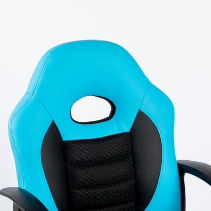 Детское кресло CHAIRMAN KIDS 111 Черный-голубой_4