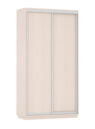 Шкаф-купе двухдверный Экспресс Дуо Элемент 1200х2400h Дуб молочный_0