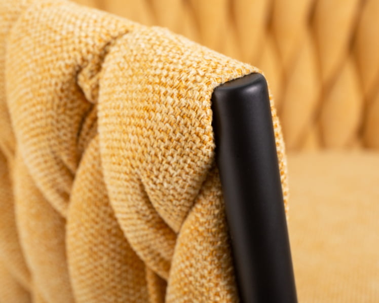 Стул обеденный DOBRIN MATILDA Желтая ткань LAR 275-8_7