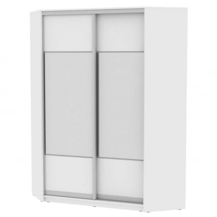 Шкаф-купе YA-198х1250-1(Белый-D3D3)_0