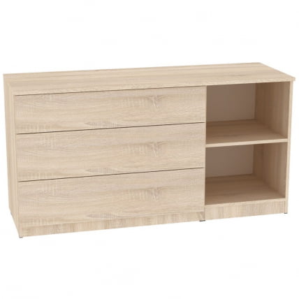 Комод Калисто(K47)699х1352х468PUSHtoOPEN(Венге)_1