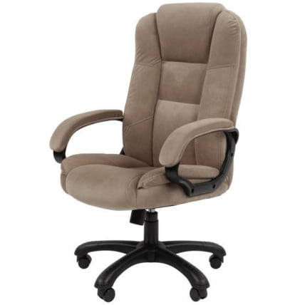 Кресло офисное CHAIRMAN HOME 600 велюр Бежевый_1