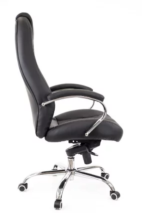 Кресло руководителя Drift Lux M экокожа Черный_1