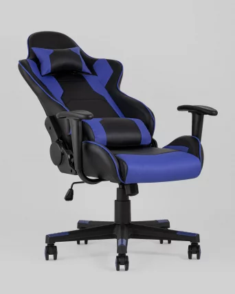 Игровое кресло ТопЧаирс Диабло Синее / TopChairs Diablo_6