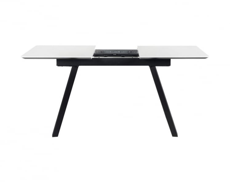 Стол Пеле раздвиж. 120-160 Светлый мрамор/Бабочка_5