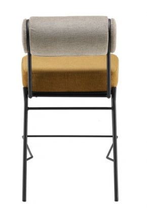 Стул полубарный Ponpoun ПБ бежевый терракотовый_5