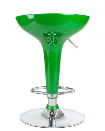 Стул барный DOBRIN BOMBA (зеленый металлик) 2 шт_5