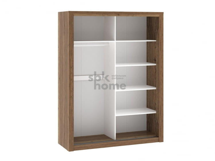 Шкаф-купе 2х дверный STM, Гарда (1760*626*2300) Дуб галифакс Табак, 10229 _1