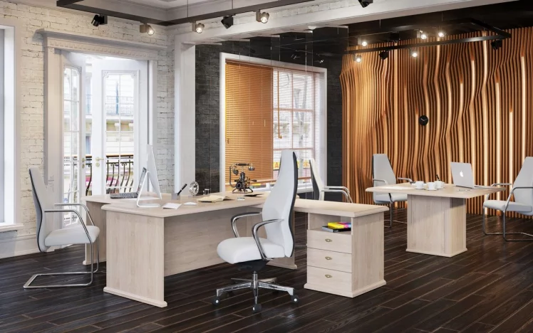 Кабинет руководителя Raut №5 Дуб Девон_0