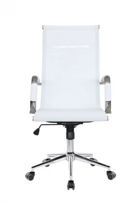 Кресло руководителя Riva 6001-1 S Белый_1