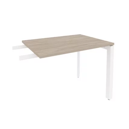 Брифинг-приставка на П-образном м/к ONIX O.MP-BR-9 Дуб Аттик/Белый_0