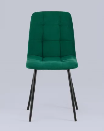 Стул Oliver велюр Темно-зеленый_3