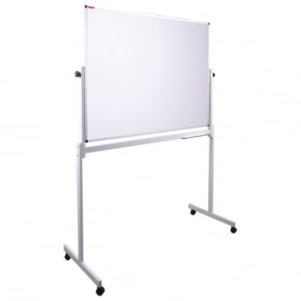 Доска-флипчарт магнитно-маркерная НА СТЕНДЕ BRAUBERG 2-сторонняя (90х120 см)_0