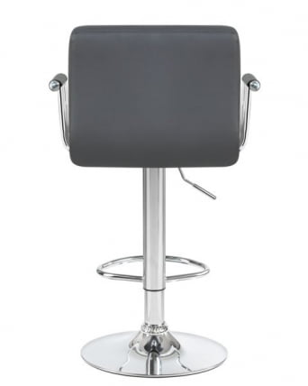 Стул барный DOBRIN KRUGER ARM (серый) 2 шт_5