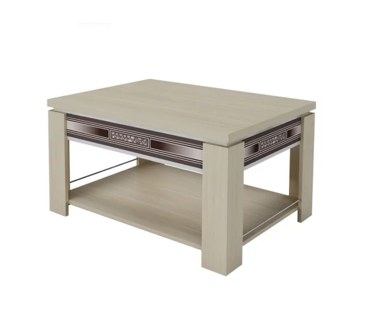 Стол журнальный Агат 24.10 дуб кобург/синга крем_0