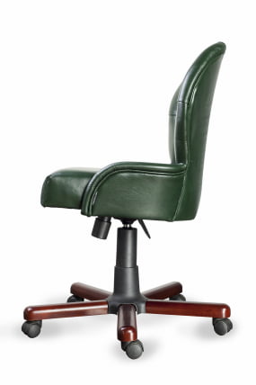 Стул Лира Классика на пятилучье с деревянными накладками_2