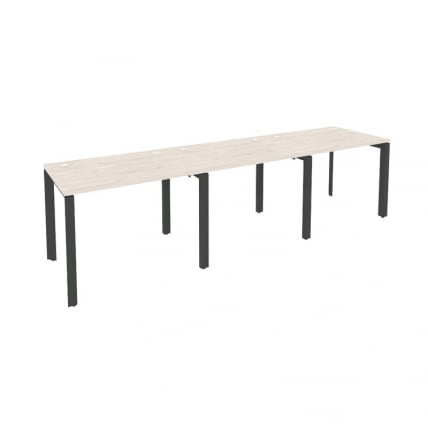 Рабочая станция на П-образном м/к ONIX O.MP-RS-3.1.7 Денвер Светлый/Антрацит_0