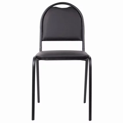 Стул для посетителей РС00Л кожзам Черный_2