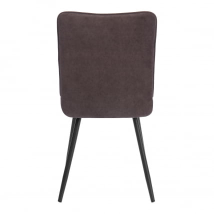 Стул обеденный Bari велюр, коричневый, 6, 46х55х89_3