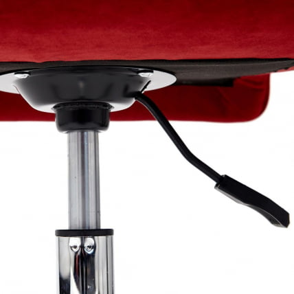 Кресло ZERO флок , бордовый, 10_8