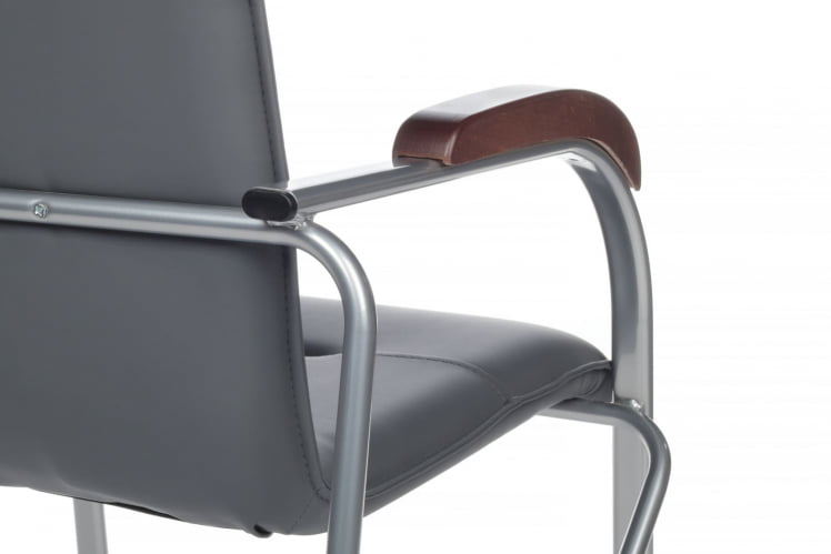 Стул Самба с деревянными подлокотниками SMB-02 Серый_6