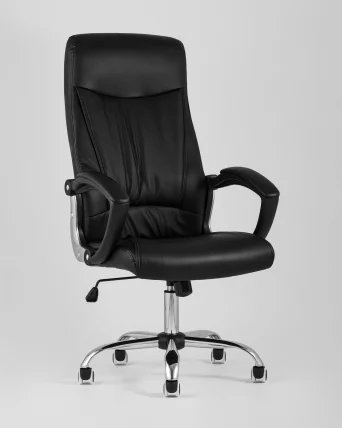 Кресло руководителя ТопЧаирс Товер Черный / TopChairs Tower_1