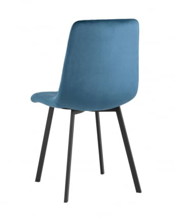 Комплект из двух стульев Chilly велюр сине-зеленый 2 шт._3