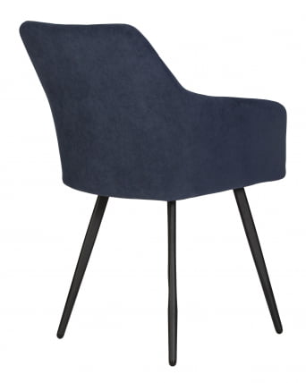 Стул обеденный DOBRIN ROBY велюр Catania Dark Blue_3