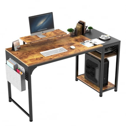 Стол письменный (для компьютера) EUREKA ZX-SS140B-RBB с шириной 140 см Brown_3