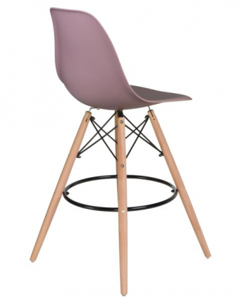 Стул барный DOBRIN DSW BAR (ножки светлый бук, цвет сиреневый (P-04)) 2 шт_4