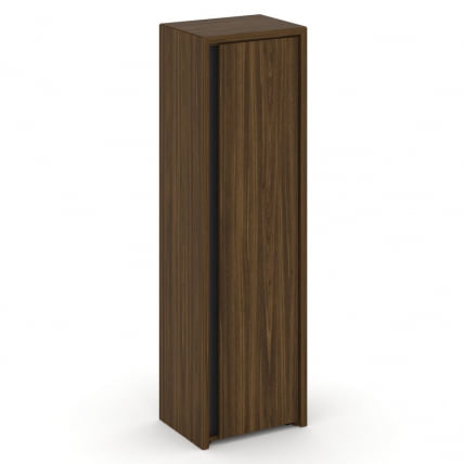 Шкаф высокий узкий правый (высокий фасад ЛДСП) Corner COR.SU-1.9(R) Орех Лоренцо_0