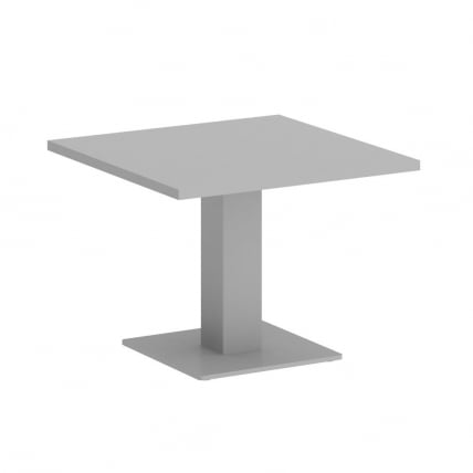 Стол журнальный квадратный HOME OFFICE VR.SP-5-60.2G Серый/Серый металл_0