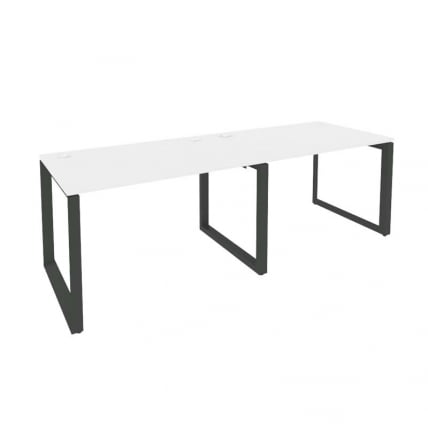 Рабочая станция на О-образном м/к ONIX O.MO-RS-2.2.8 Белый Бриллиант/Антрацит_0