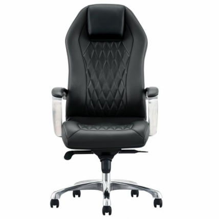 Кресло руководителя BRABIX PREMIUM Aurus EX-705, мультиблок, алюминий, экокожа, черное_2