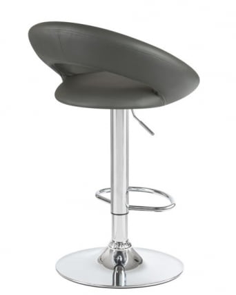 Стул барный DOBRIN MIRA (серый) 2 шт_4