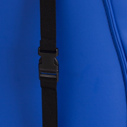 Кресло DRIVER (22) кож/зам/ткань, синий/серый, 36-39/TW-12_14