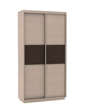 Шкаф-купе двухдверный Экспресс Мини дуб молочный/дуб молочный_0