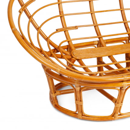 Диван MAMASAN/МАМАСАН 23/02 W /с подушкой/ 169х102х80 см, Pecan (орех), матрац 182х119 см, ткань серо-бежевая 3М 16/2_7