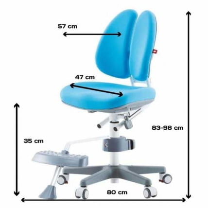 Кресло с подставкой для ног Duo Зеленое_1