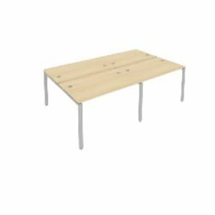 Рабочая станция на 4 раб.места Metal System Б.СМ-4.2 Акация/Серый_0