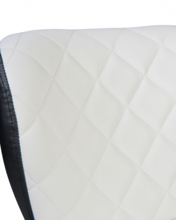 Офисное кресло для персонала DOBRIN RORY (бело-черный) 2 шт_9