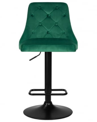 Стул барный DOBRIN JOSEPH BLACK (зеленый велюр (MJ9-88)) 2 шт_5