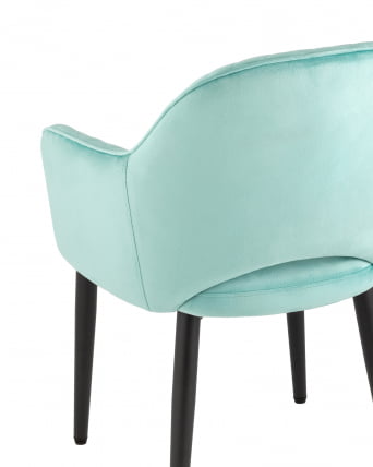 Стул Венера диамант велюр Мятный_6