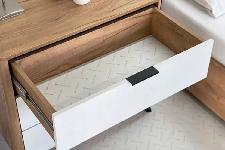 Комод Адам MSA-02 дуб крафт золотой/белое дерево_5