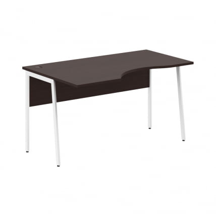 Стол эргономичный левый IMAGO Plus СА-2P(Л) Венге Магия Белый_0