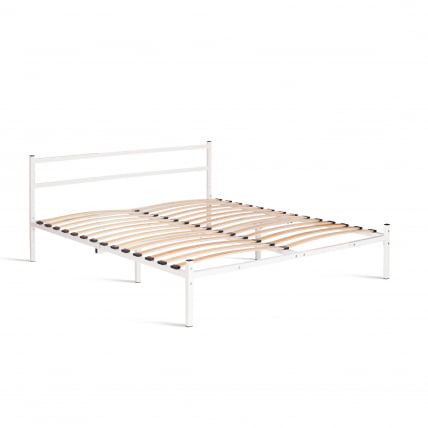 Кровать Marco металл, 160*200см, белый_1