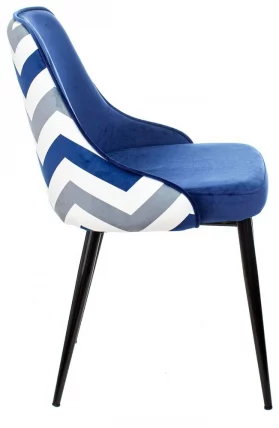 Стул для кухни Бюрократ KF-5 зигзаг DBLUE_2