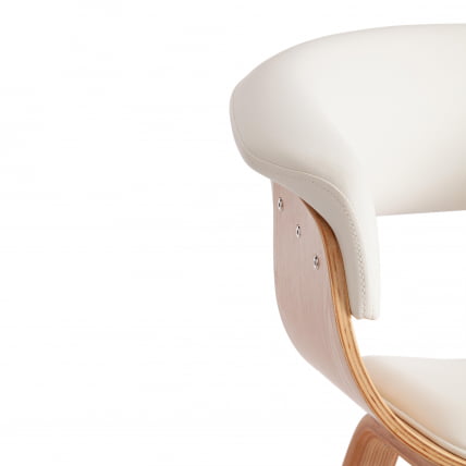 Стул VIMTA (mod.8021) дерево / экокожа, 69х56х77 см, натуральный/белый_6