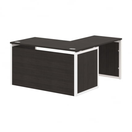 Стол письменный угловой левый XTEN-QP XQPCT 1415H L Дуб Юкон Белый_0